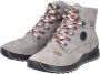 Rieker dames veterlaars enkellaars warme voering 51544-64 grijs - Thumbnail 1