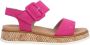 Rieker Revolution suède sandalen fuchsia - Thumbnail 9