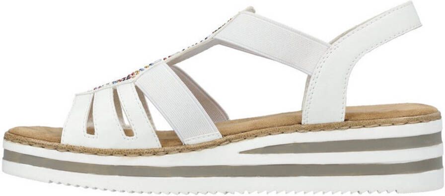 Rieker -Dames wit sandalen