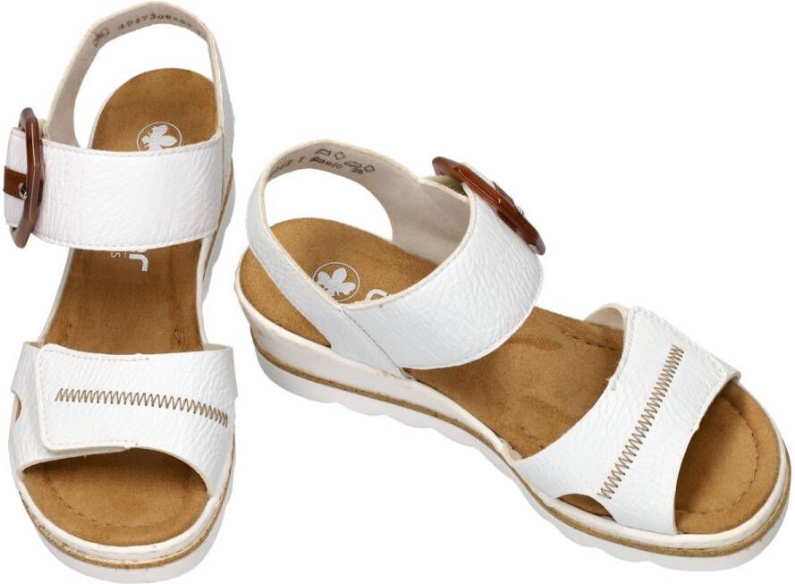Rieker -Dames wit sandalen