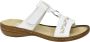 Rieker Slippers sleehak zomerschoen pantoffels in zomerse kleuren - Thumbnail 5