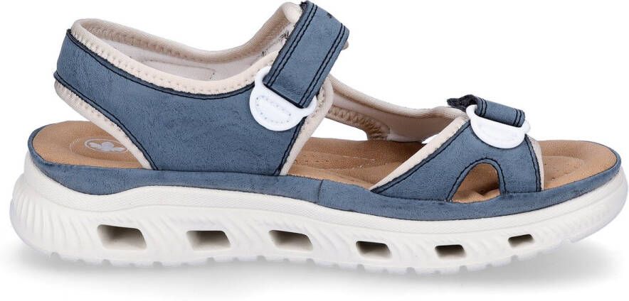 OTTO RIEKER Sport Sandalen Outdoorsandalen zomerschoen sandaal plateauhak met klittenbandsluitingen