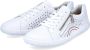 Rieker damesschoen lage veterschoen slip-on 52824-80 parelwit - Thumbnail 1