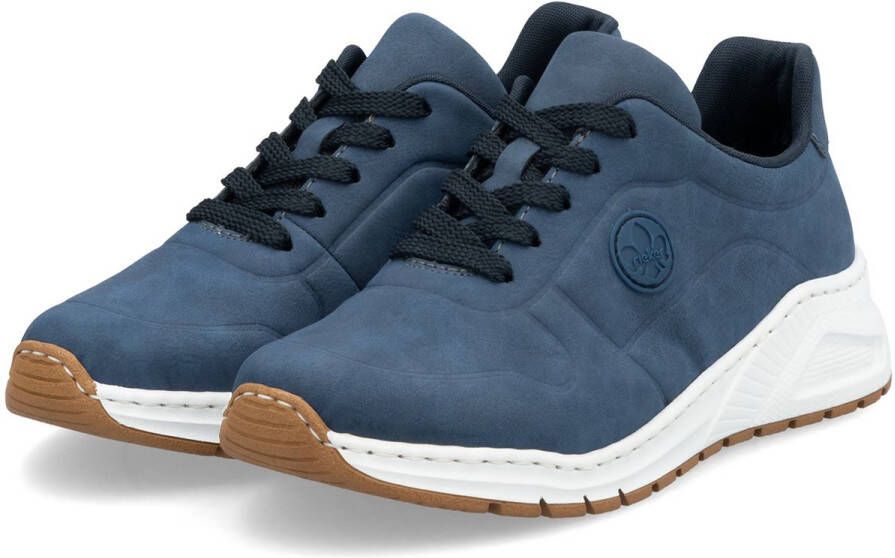 Rieker Sneakers met memosoft-binnenzool vrijetijdsschoen lage schoen veterschoen