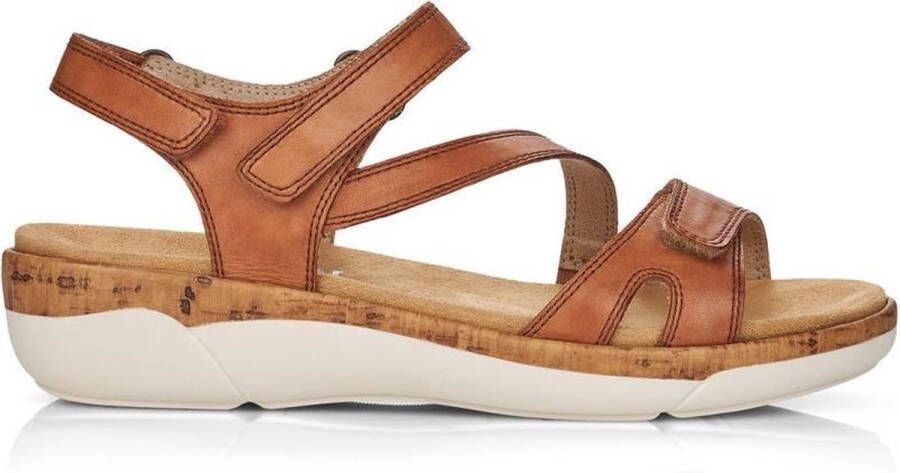 Remonte Comfortabele Bruine Sandaal voor Dames Brown Dames - Foto 3