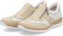 Rieker Slip-on sneakers lage schoen vrijetijdsschoen met rits en memosoft-binnenzool - Thumbnail 1