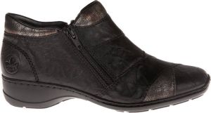 Rieker Enkellaars Dames 58371 Zwart