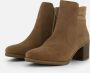 Rieker Taupe Suède Dames Enkellaars Brown Dames - Thumbnail 2