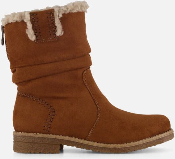 Rieker Enkellaarsjes cognac Imitatiesuede Dames - Foto 2