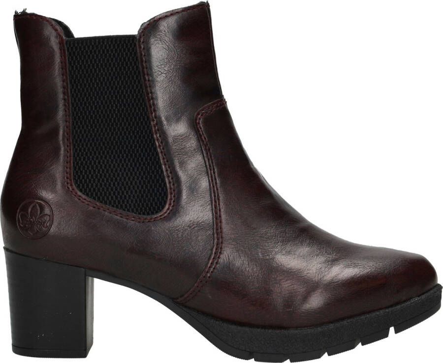 Rieker Enkellaarsjes Dames Rood