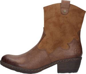 Rieker Enkellaarsjes Hak Enkellaarsjes Hak cognac