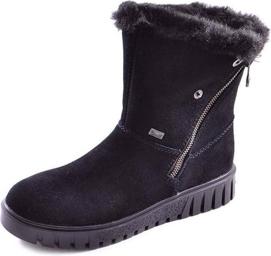 Rieker Comfortabele Chelsea Boot voor Modebewuste Vrouwen Black Dames