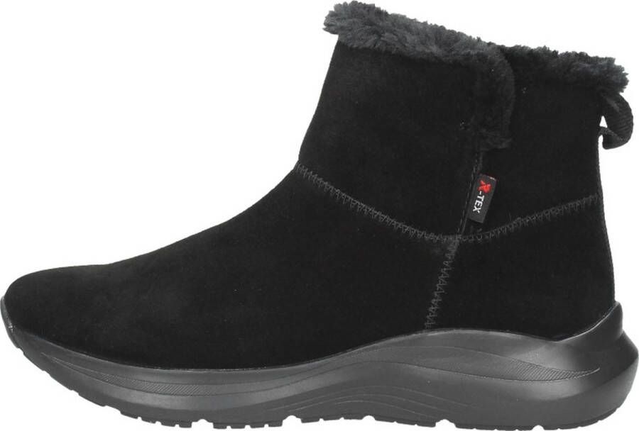 Rieker Zwarte Gesloten Booties Enkellaarzen Vrouwen Black Dames