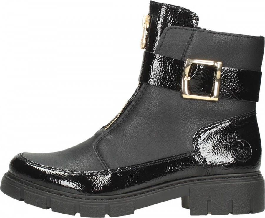 Rieker Comfortabele Chelsea Boot voor Modebewuste Vrouwen Black Dames - Foto 3