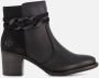 Rieker Enkellaarsjes zwart Synthetisch Dames - Thumbnail 1