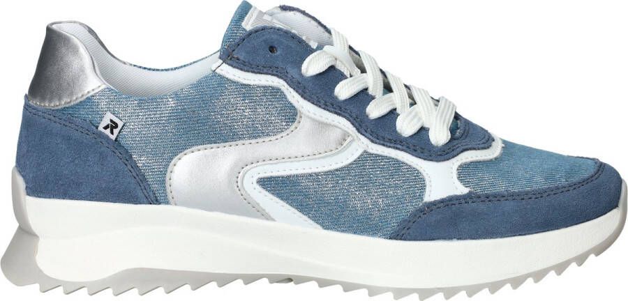 OTTO RIEKER Sport Sneakers met sleehak veterschoenen lage schoen vrijetijdsschoen in streetwear-stijl