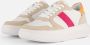 Rieker Witte leren sneakers met glamoureuze stenen Multicolor Dames - Thumbnail 7