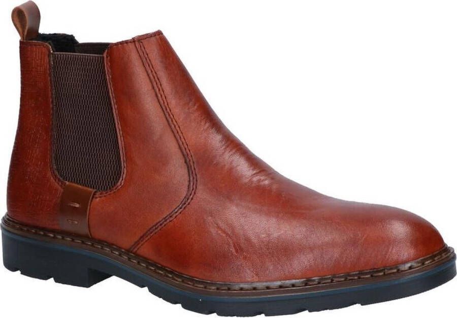 Rieker F3553 Bottines gekleed Heren Cogna -Esche Mogano