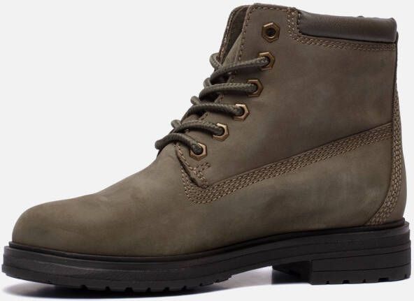 Rieker G-leest veterboots zwart
