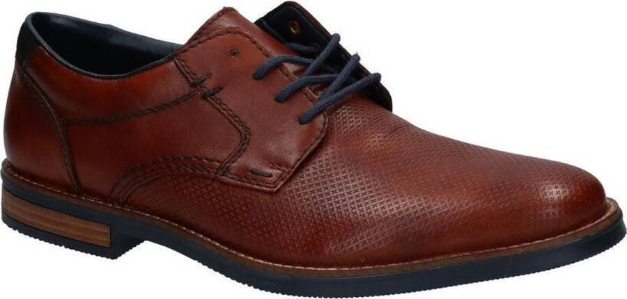 Rieker Cognac Geklede Veterschoenen Heren