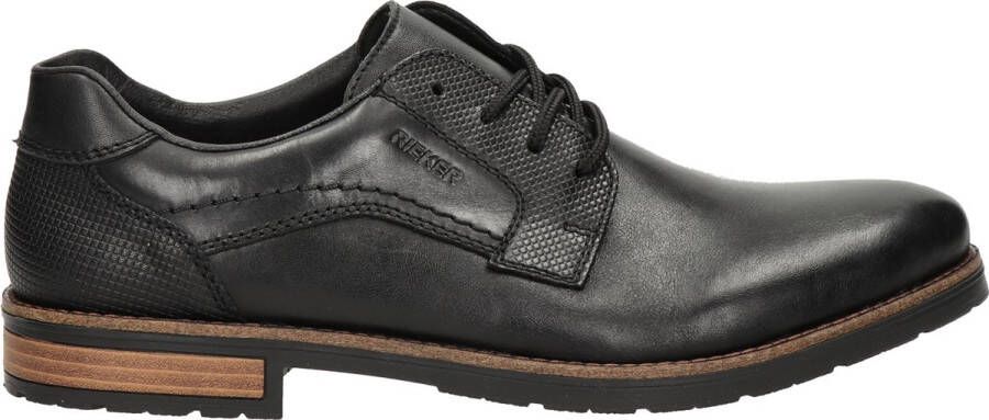 Rieker Veterschoenen met subtiele logo-opdruk vrijetijdsschoen lage schoen veterschoen