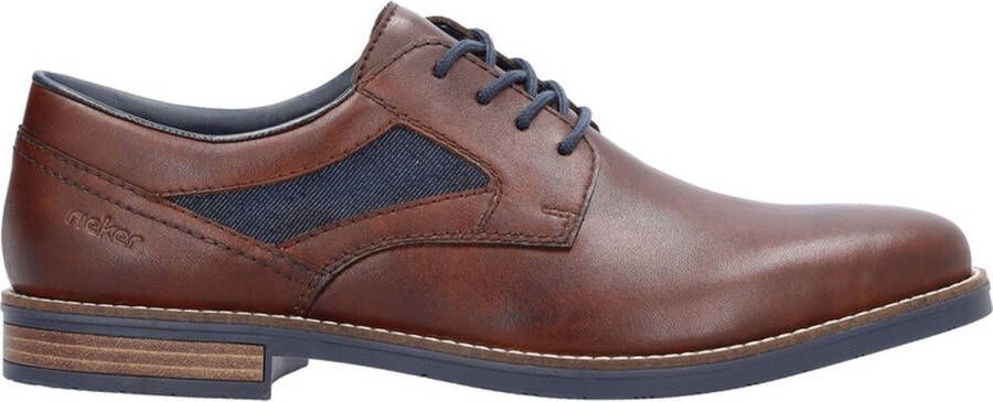 Rieker 13522-24 heren veterschoenen gekleed bruin