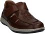 Rieker Bruine Leren Sandaal met Comfortabel Voetbed Brown Heren - Thumbnail 12