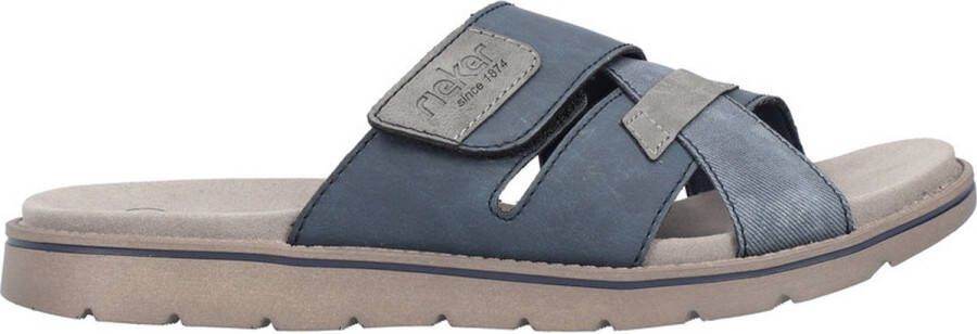 Rieker Jeansblauwe Comfort Slipper Blue