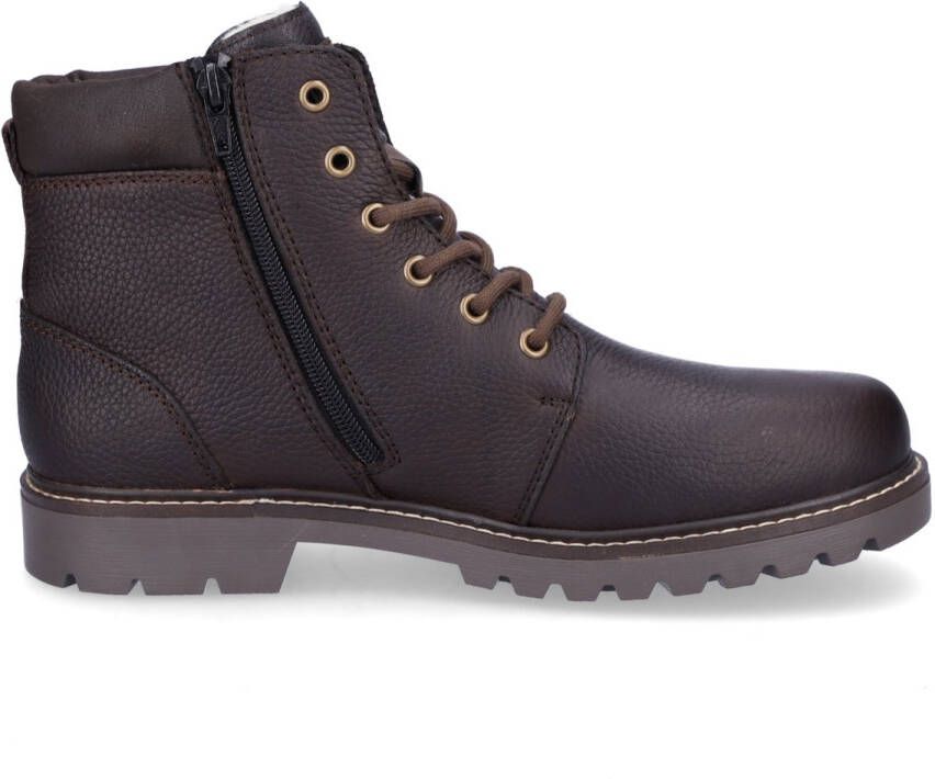 Rieker Bruine Casual Enkellaarzen voor Mannen Brown Heren