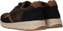 Rieker Sneakers Laag Veterschoenen Laag Donkerbruin - Thumbnail 3