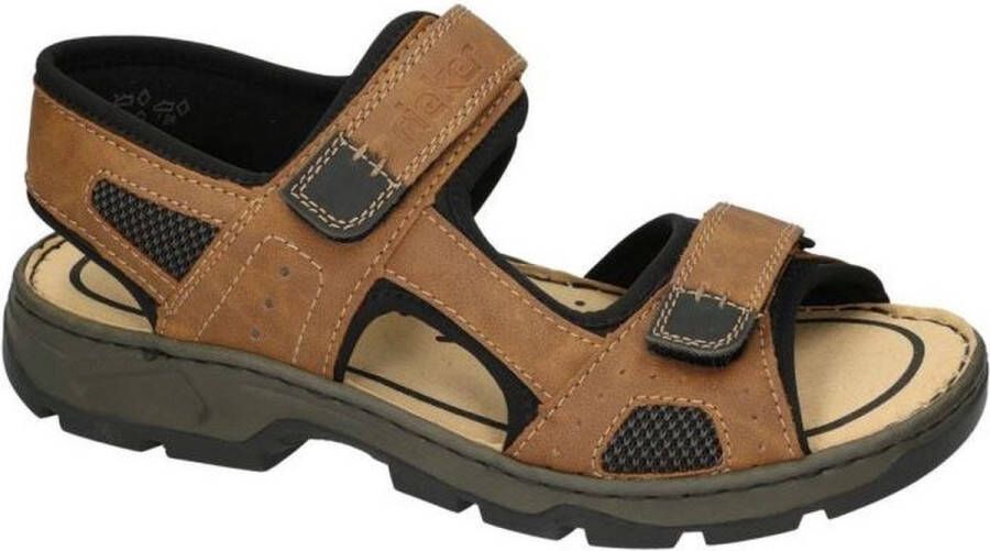 Rieker Sandalen zomerschoen klittenbandschoen outdoorschoen in trekkinglook