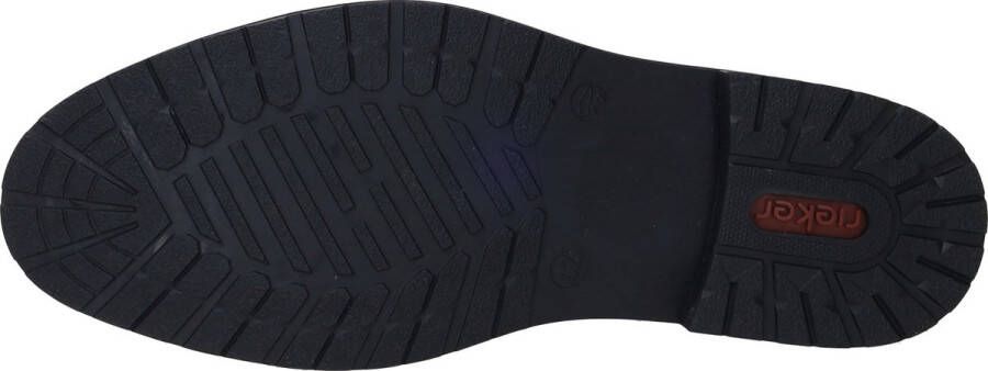 Rieker Veterlaarsjes zakelijke enkellaars veterschoenen met zachte binnenzool