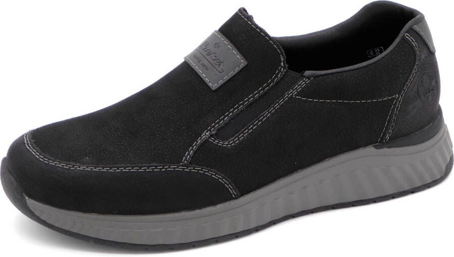 Rieker Blauwe Slip-On met Cognac Details Black Dames - Foto 2