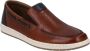 Rieker Bruine Leren Loafers voor Heren Brown Heren - Thumbnail 1