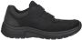 Rieker Heren Klittenbandschoen 11051-00 Zwart - Thumbnail 1