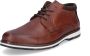 Rieker heren leren veterschoen bruin - Thumbnail 1