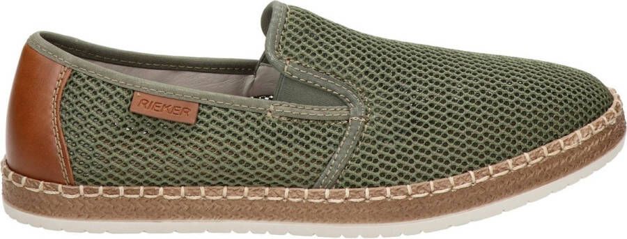 Rieker Espadrilles met luchtdoorlatende perforatie