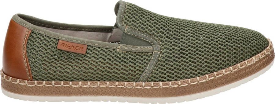 Rieker heren loafer Groen