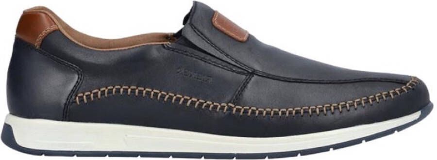 Rieker Instappers Zomerschoen instapschoen vrijetijdsschoen met ingewikkelde randstiksel - Foto 3