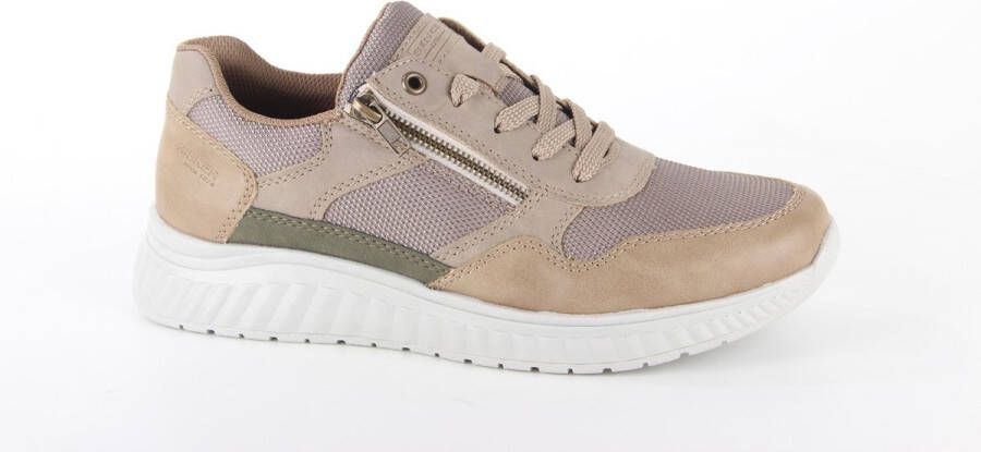 Rieker Sneakers taupe Synthetisch Heren