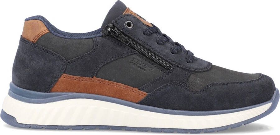 Rieker Zwarte synthetische sliders met comfortabel voetbed en klittenbandsluiting Black Heren - Foto 16