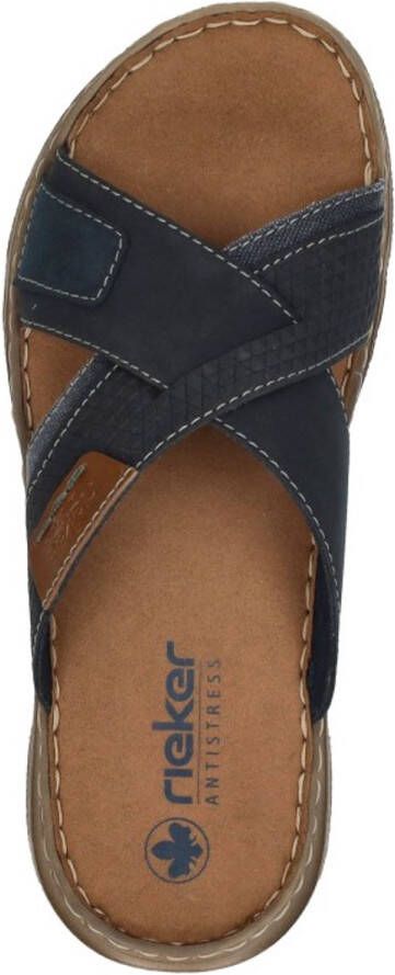 Rieker Slippers zomerschoen slippers badschoen met zachte binnenzool