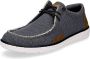 Rieker heren slippers van canvas denimblauw - Thumbnail 1