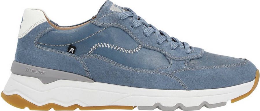 Rieker Revolution Sneaker Blauw Comfortabel Stijlvol Blue Heren - Foto 2