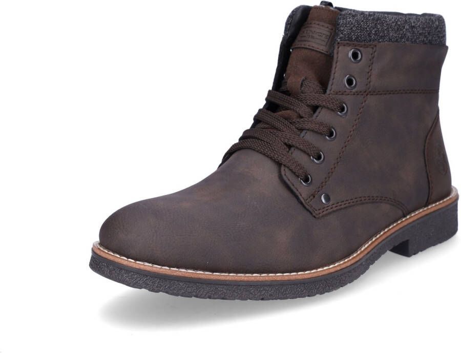Rieker Bruine Casual Gesloten Enkellaarsjes Brown Heren