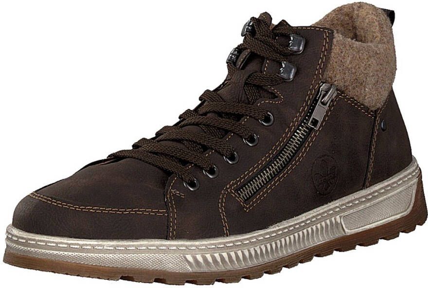 Rieker heren veterboot bruin
