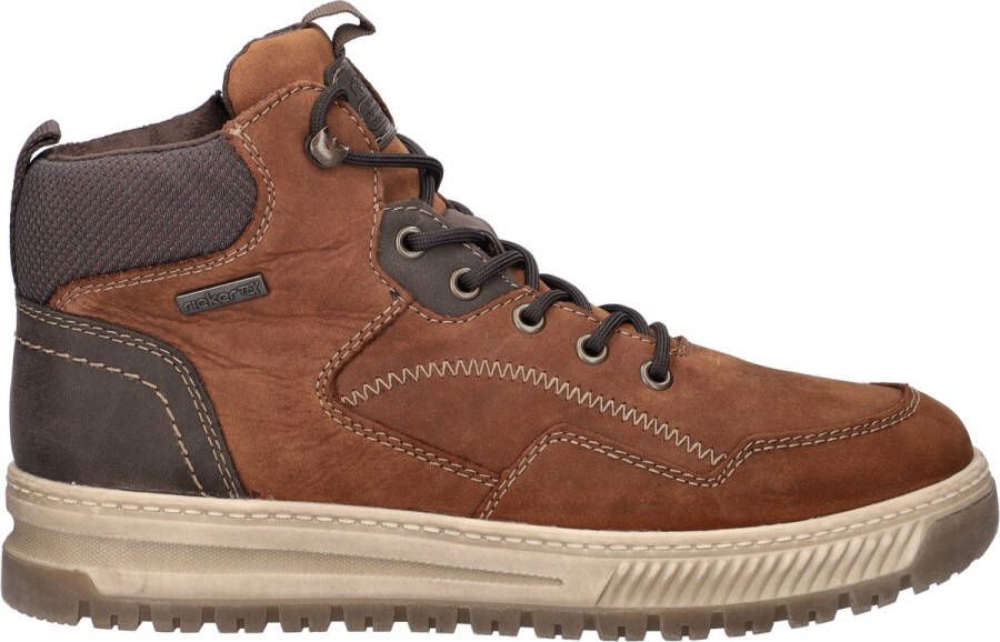 Rieker heren veterboot Cognac