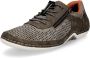 Rieker herenschoen slip-on bruin grijs - Thumbnail 1