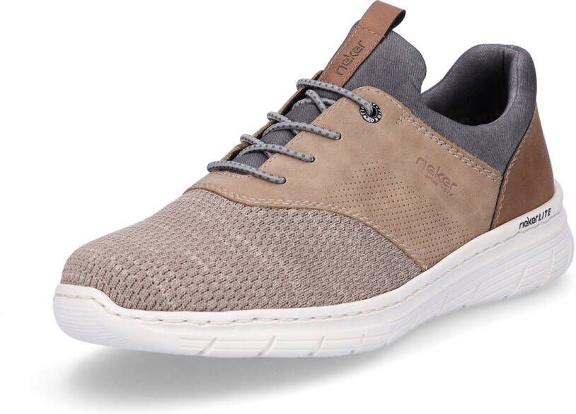 Rieker Slip-on sneakers instapschoen vrijetijdsschoen lage schoen met lichte loopzool