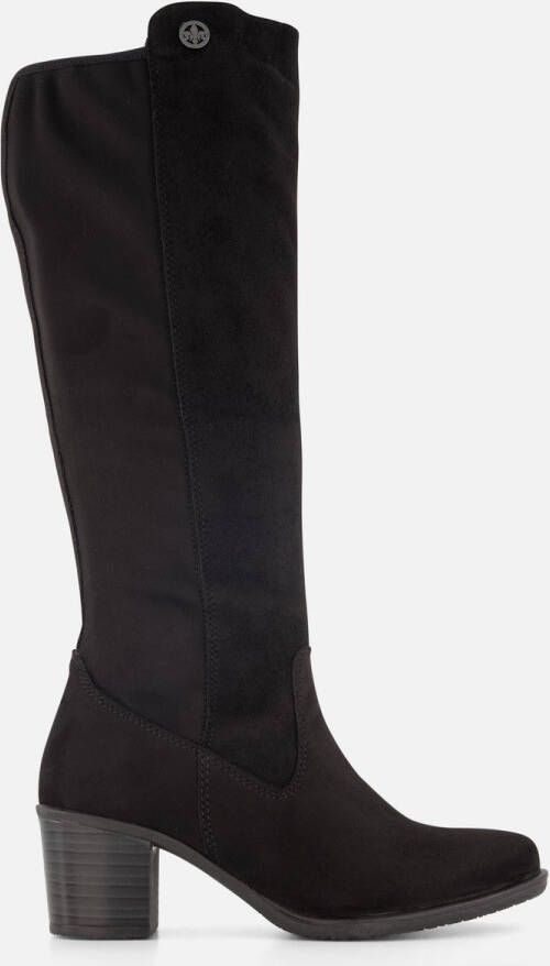 Rieker Hoge laarzen zwart Imitatiesuede Dames